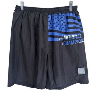 Five Ultimate Triton Shorts National Champions Mens M Black American Flag